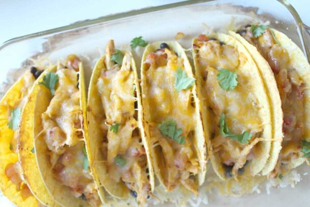 crockpot chicken tacos