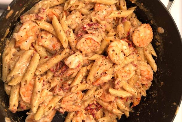 Creamy Cajun Shrimp Pasta Recipe