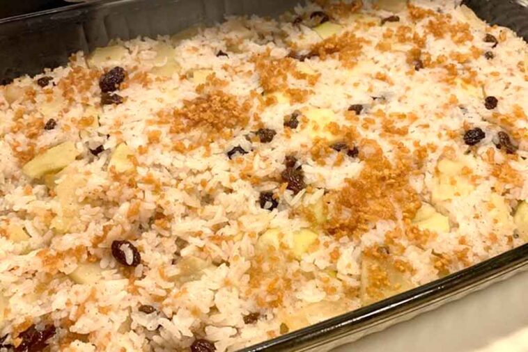 Apple Rice Pudding Recipe