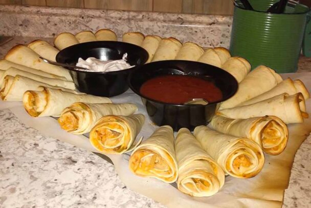 Blooming Quesadilla Ring