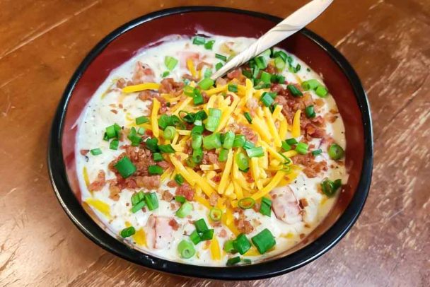 Loaded Broccoli Potato Soup