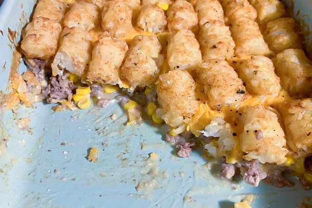 The Best Tater Tot Casserole