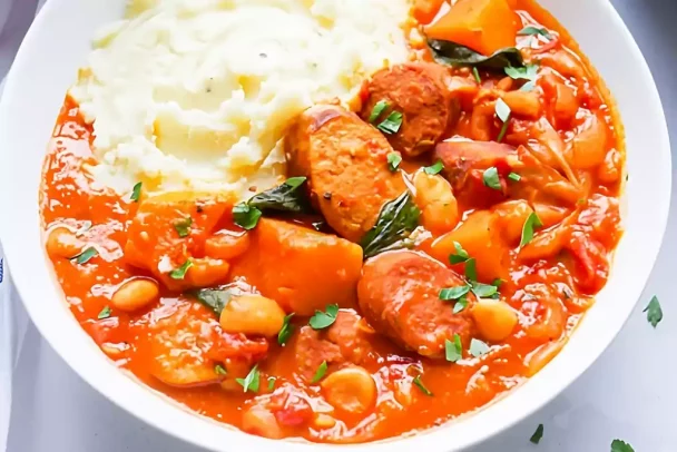 Sausage and Bean Casserole recipe