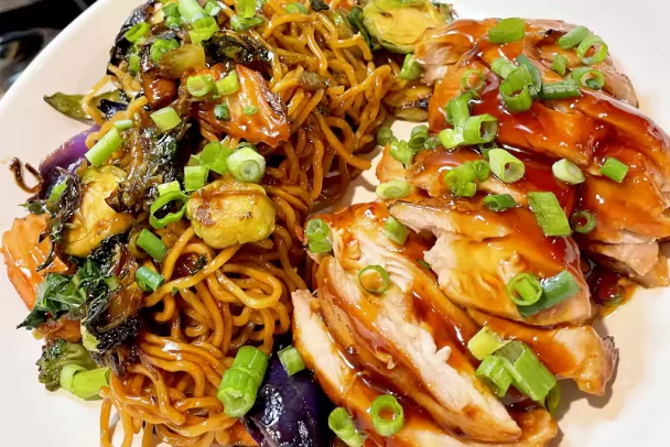 Teriyaki Chicken Noodles recipe