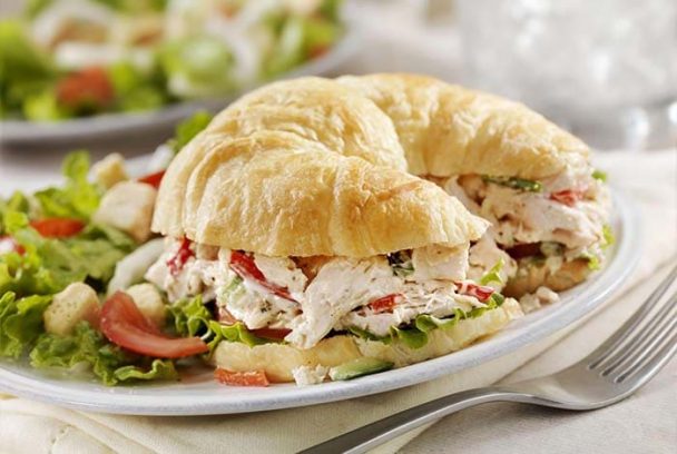 Chicken Salad Croissant Sandwiches