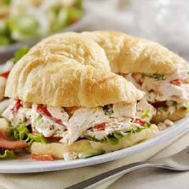 Chicken Salad Croissant Sandwiches Recipe
