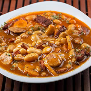 Creamy Bean Soup with Kielbasa Recipe - Masters of Kitchen - Recipes