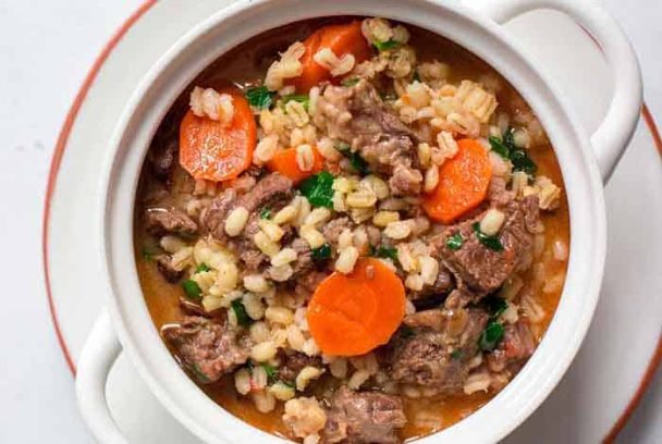 Hearty Beef and Barley Soup