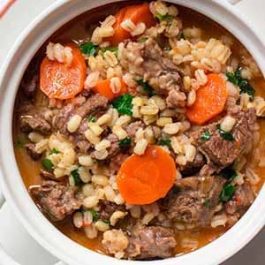 Hearty Beef and Barley Soup recipe