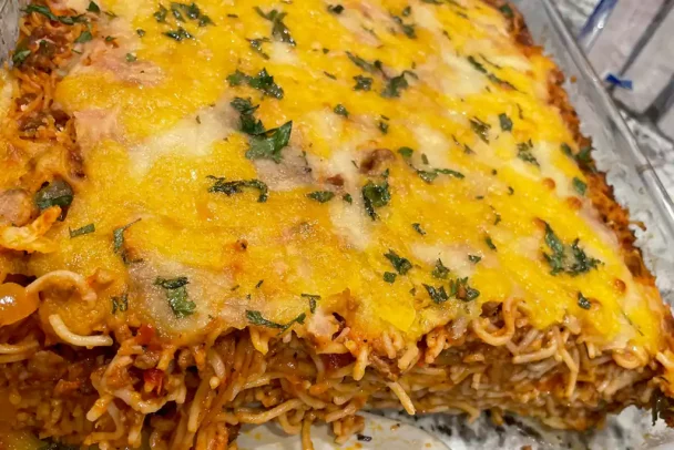 Spaghetti Casserole