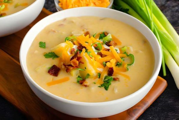 Crock Pot Crack Potato Soup