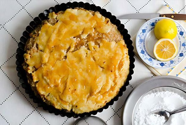 Lemon Cream Cheese Dump Cake