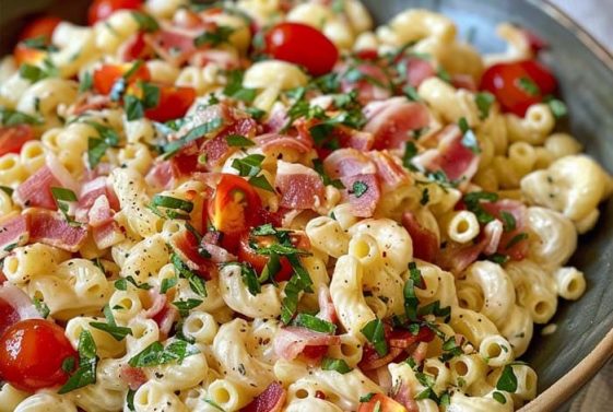 Blt Macaroni Salad Recipe Masters Of Kitchen Recipes