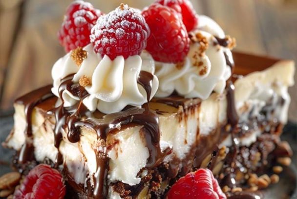 Fudge Sundae Brownie Cheesecake Recipe Masters Of Kitchen Recipes