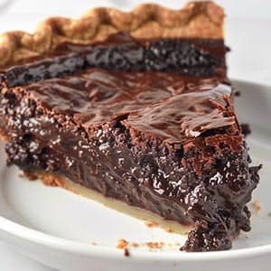 Gooey Brownie Pie Recipe - Masters of Kitchen - Recipes