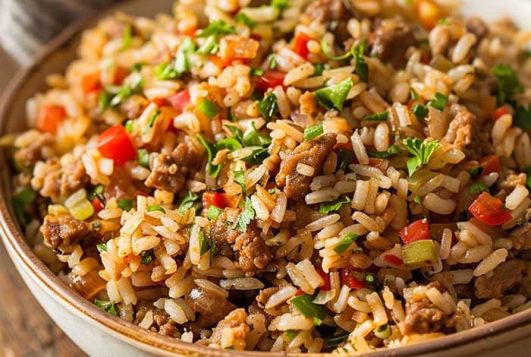 Louisiana Dirty Rice Recipe - Masters of Kitchen - Recipes