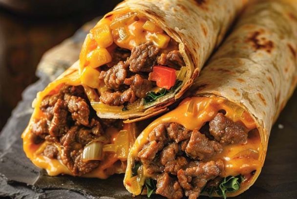 Nacho Cheese Beef Wrap Recipe - Masters of Kitchen - Recipes