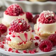 No-Bake Raspberry Cheesecake Bites Recipe - Masters of Kitchen - Recipes