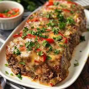 Philly Cheesesteak Meatloaf Recipe - Masters of Kitchen - Recipes