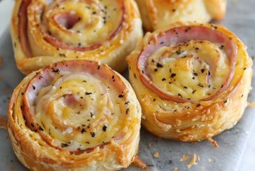 Ham and Cheese Pinwheels Recipe - Masters of Kitchen - Recipes