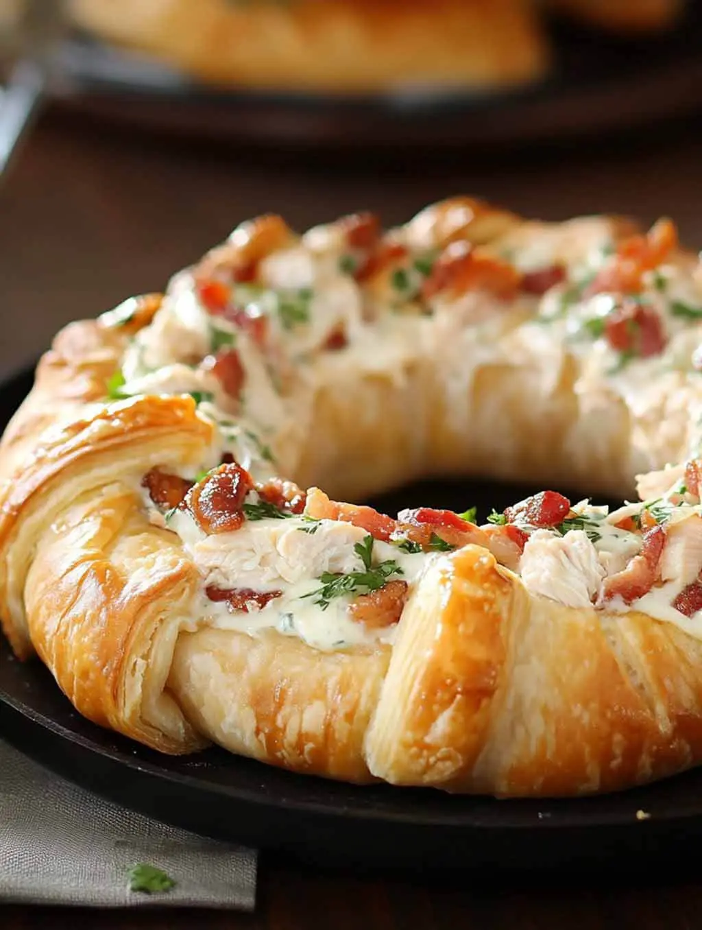 Chicken Bacon Ranch Crescent Ring Recipe-image