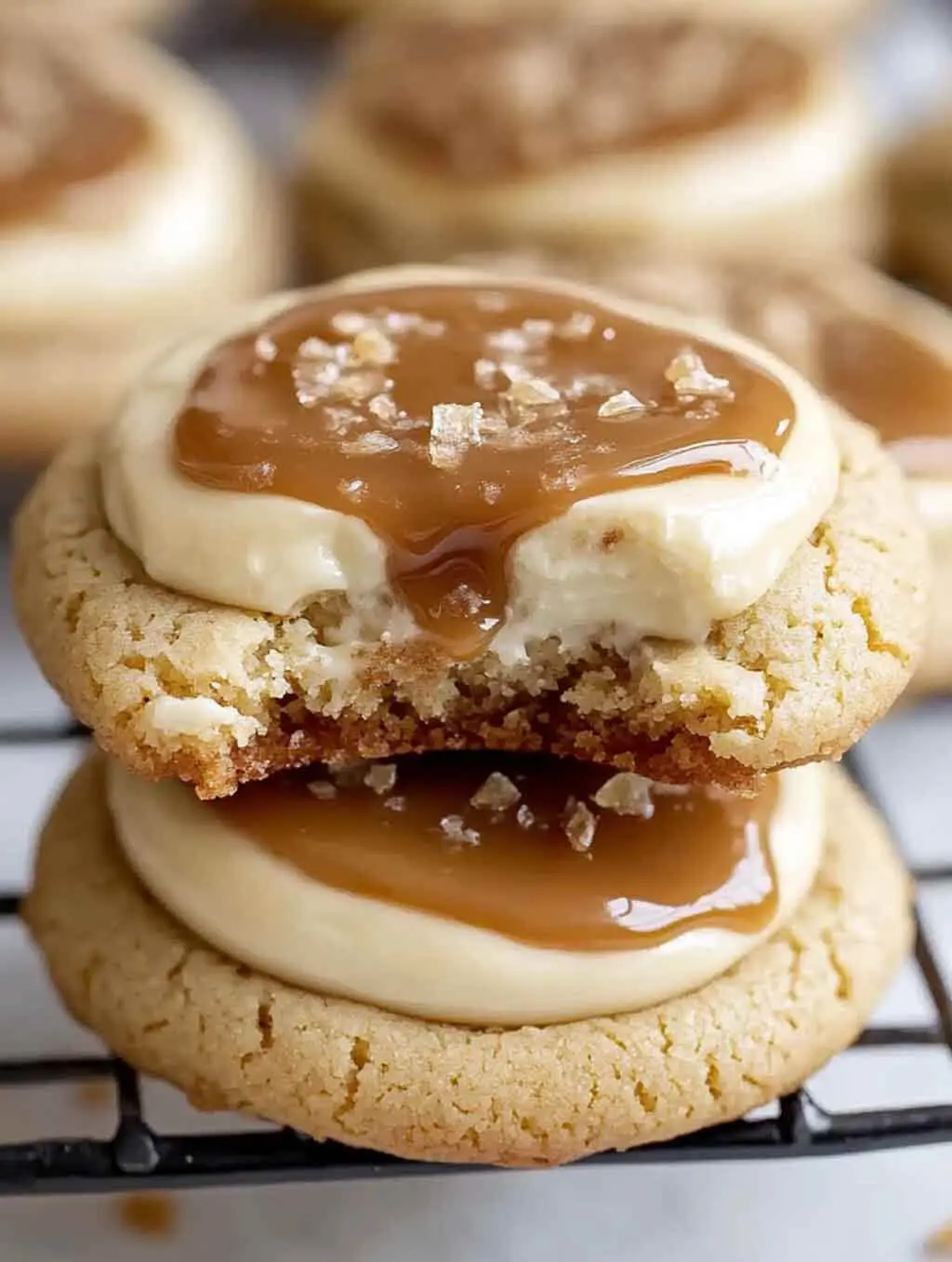 Caramel Cheesecake Cookies Recipe-image