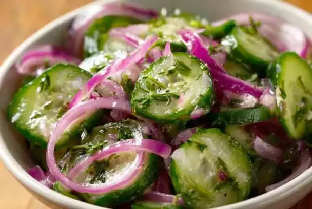 Conclusion: Fresh, Easy, and Always a Hit! Whether you serve it at your next summer gathering or keep it in the fridge for quick weekday meals, this cucumber salad recipe is always a crowd-pleaser. It’s light, crunchy, and endlessly customizable. Perfect for BBQs, picnics, or your weekly lunch lineup, this salad will become a regular in your rotation. Tried it with a twist? Share your version in the comments—we’d love to see how you made it your own!