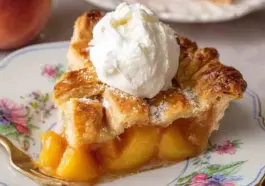 Final Thoughts: Bake with Love, Share with Joy Peach pie isn’t just dessert—it’s a memory in the making. Whether you’re baking for family, friends, or just yourself, there’s something deeply satisfying about creating something from scratch and watching smiles spread with every bite. I’d love to hear how your peach pie recipe turns out! Share your tweaks, toppings, or pie success stories in the comments or tag me on social. So go ahead—grab those peaches, roll out that dough, and make someone’s day a little sweeter. Because homemade always tastes better when it’s made with love.